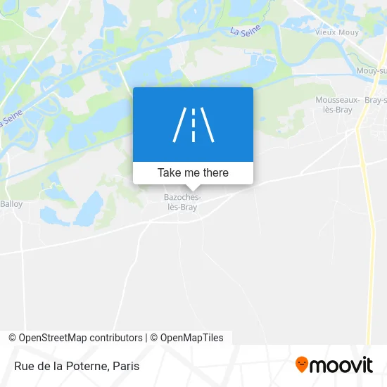 Rue de la Poterne map