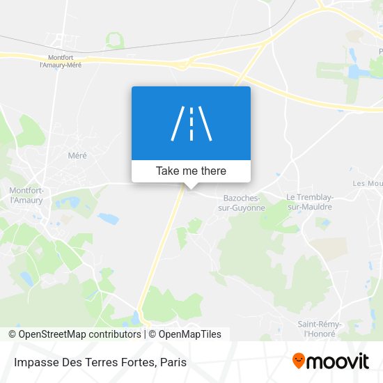 Impasse Des Terres Fortes map