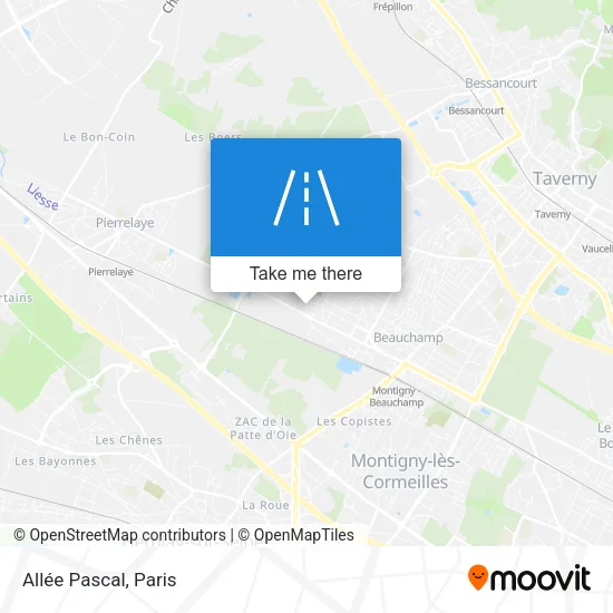 Allée Pascal map