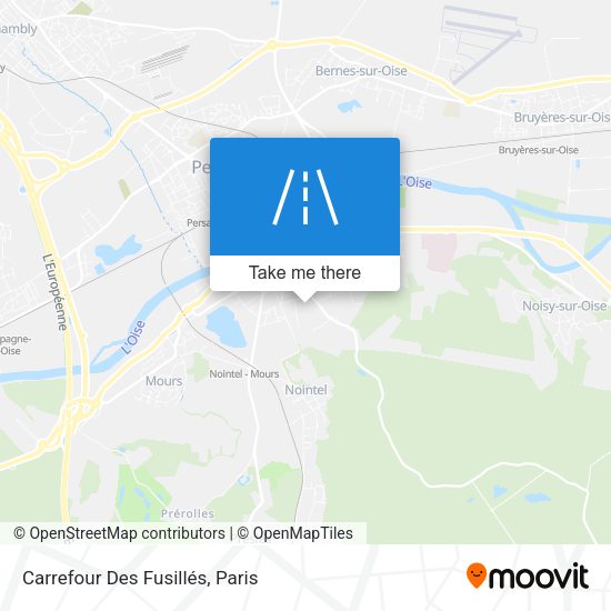 Carrefour Des Fusillés map