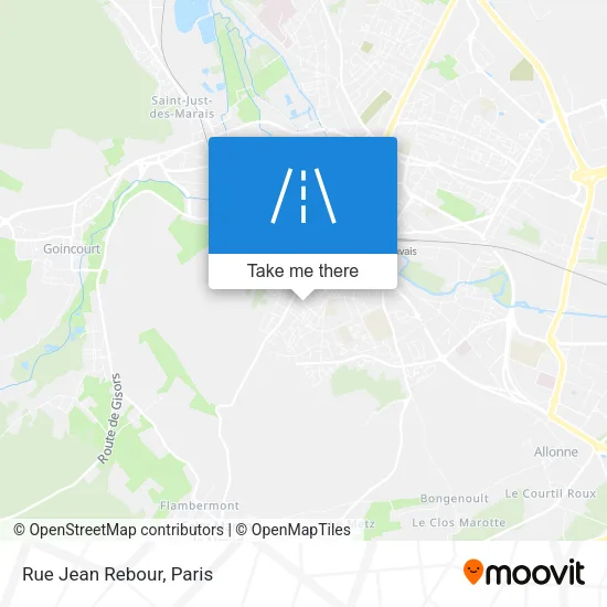 Rue Jean Rebour map