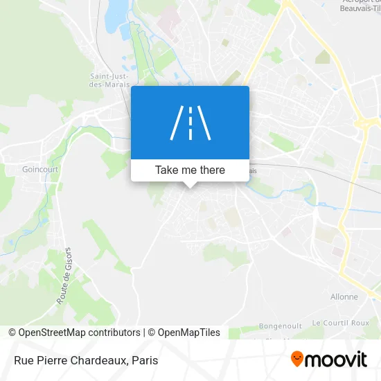 Rue Pierre Chardeaux map