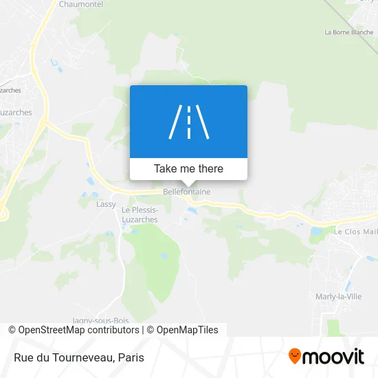 Rue du Tourneveau map
