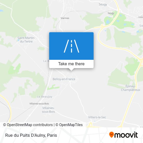 Rue du Puits D'Aulny map