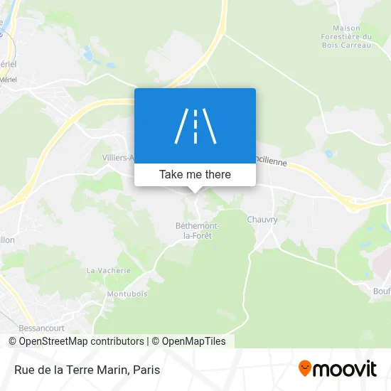 Rue de la Terre Marin map