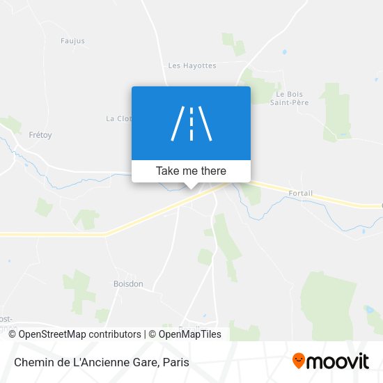 Chemin de L'Ancienne Gare map