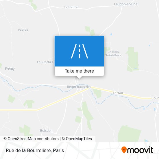 Rue de la Bourrelière map