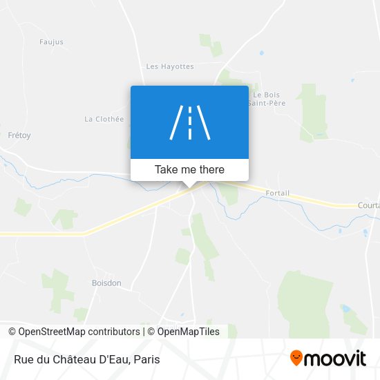 Rue du Château D'Eau map