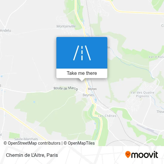Chemin de L'Aitre map