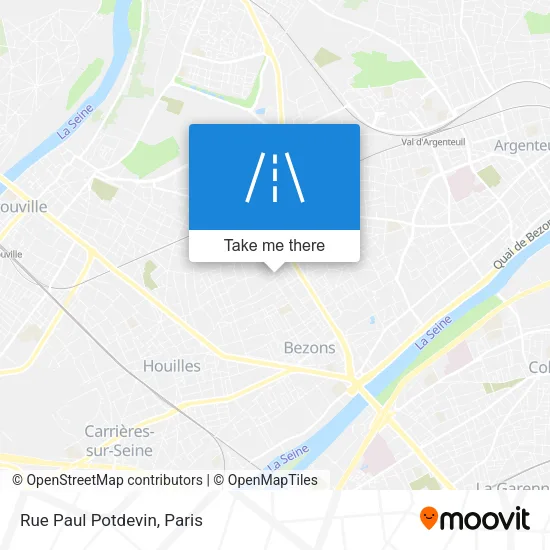 Rue Paul Potdevin map