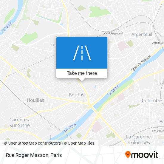 Rue Roger Masson map