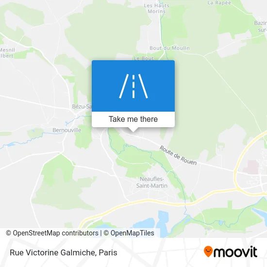 Rue Victorine Galmiche map