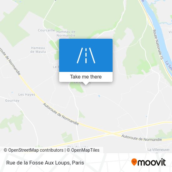 Rue de la Fosse Aux Loups map