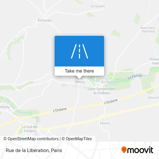 Rue De La Libération map