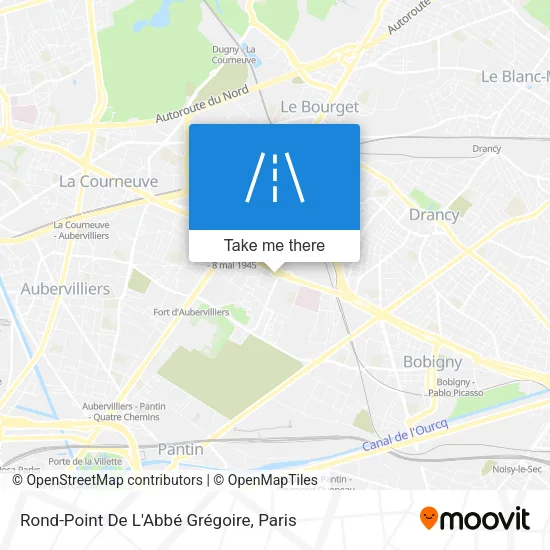 Rond-Point De L'Abbé Grégoire map