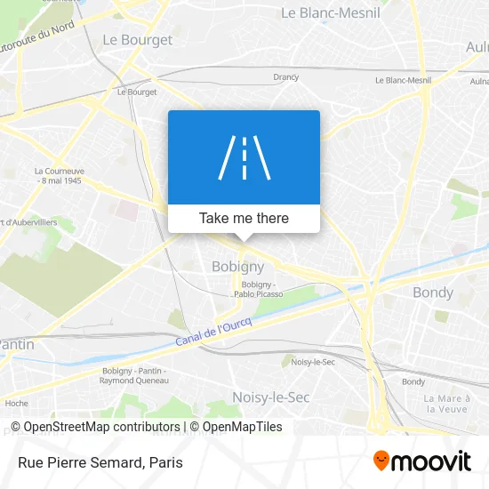 Rue Pierre Semard map