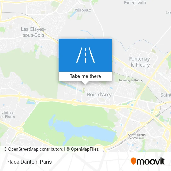 Place Danton map