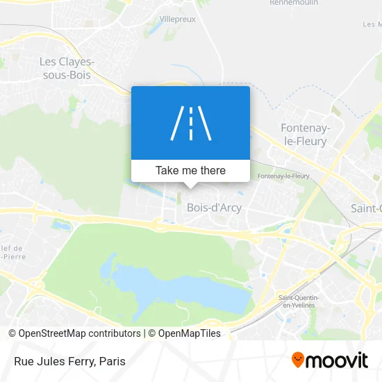 Rue Jules Ferry map