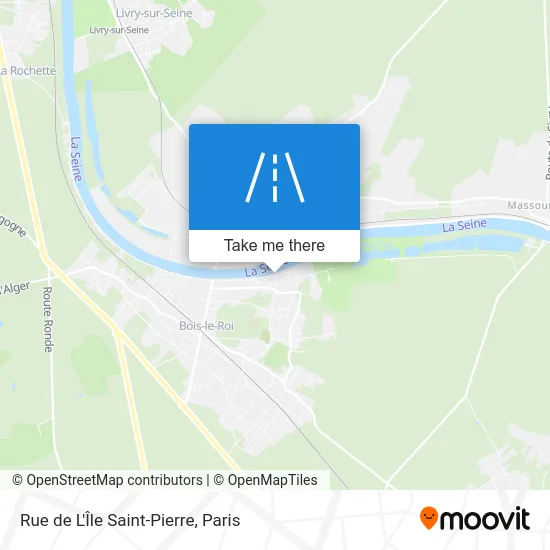 Rue de L'Île Saint-Pierre map