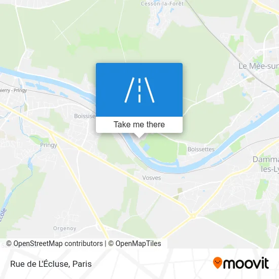 Rue de L'Écluse map