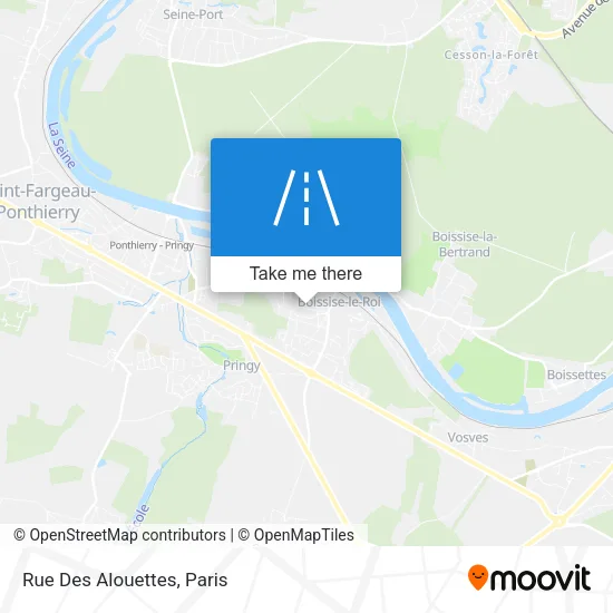 Rue Des Alouettes map