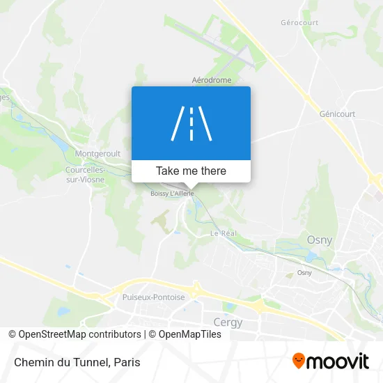 Chemin du Tunnel map