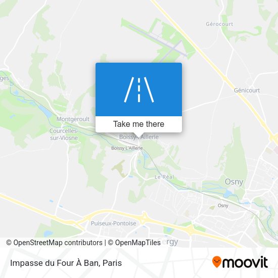 Impasse du Four À Ban map