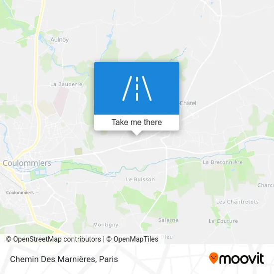 Chemin Des Marnières map