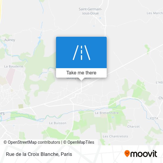 Rue de la Croix Blanche map