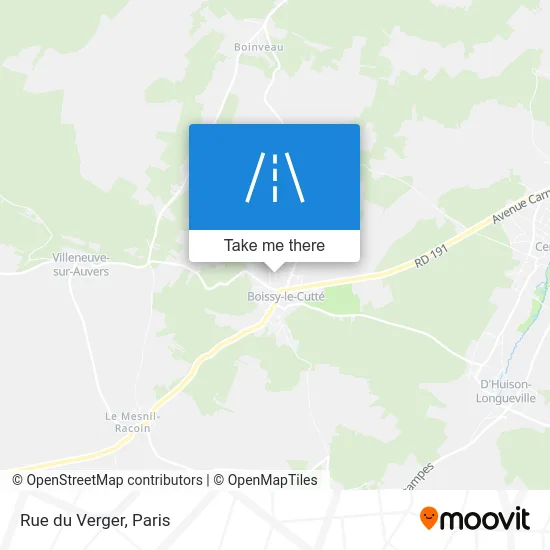 Rue du Verger map