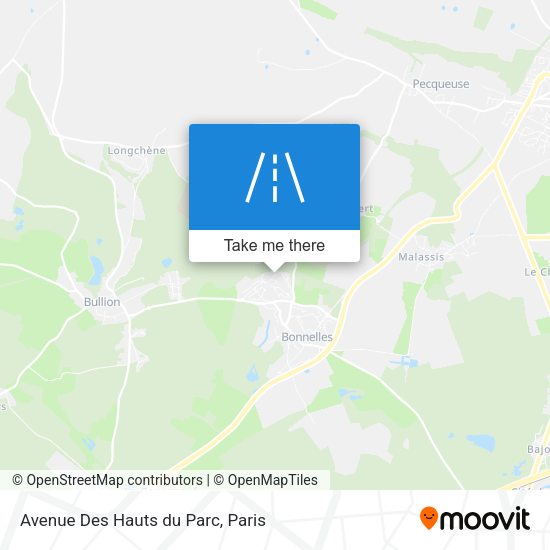 Avenue Des Hauts du Parc map