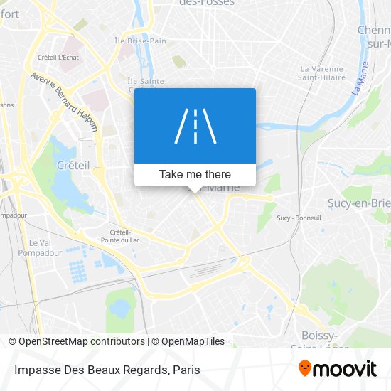 Impasse Des Beaux Regards map