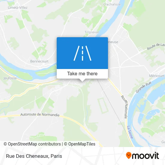 Rue Des Cheneaux map