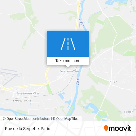 Rue de la Serpette map