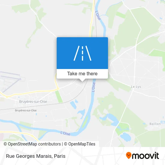 Rue Georges Marais map