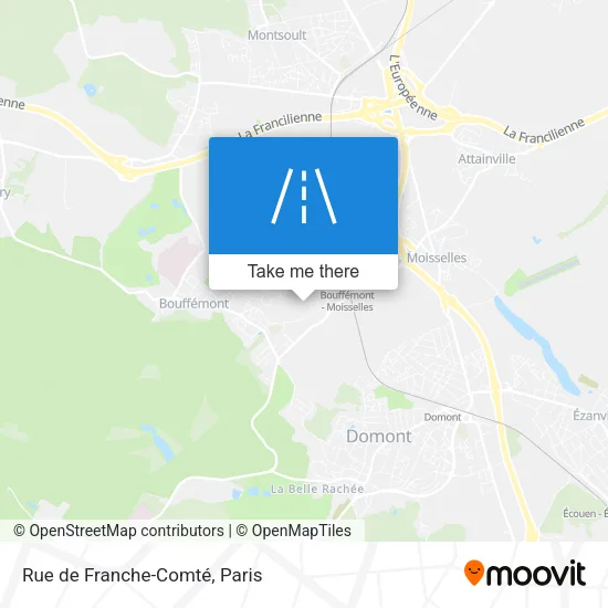 Rue de Franche-Comté map