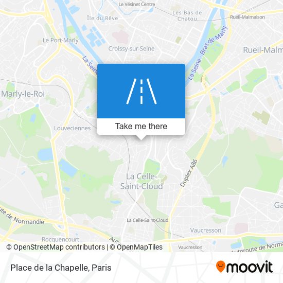 Place de la Chapelle map
