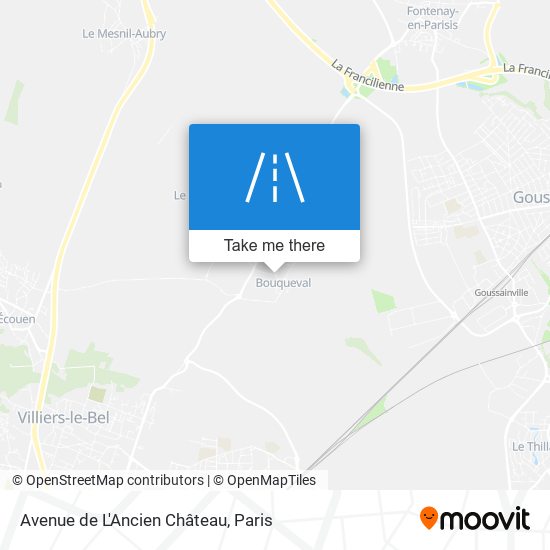Avenue De L'Ancien Château map