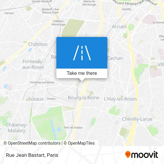 Rue Jean Bastart map