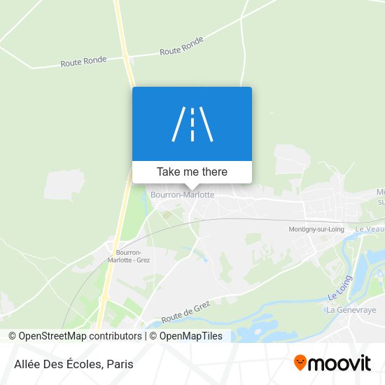 Allée Des Écoles map