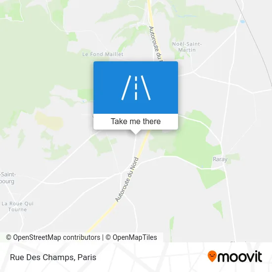 Rue Des Champs map