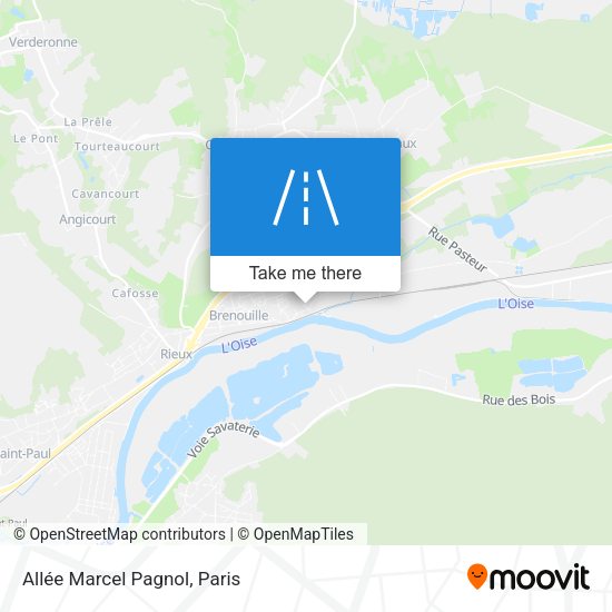 Allée Marcel Pagnol map