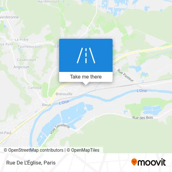 Rue De L'Église map