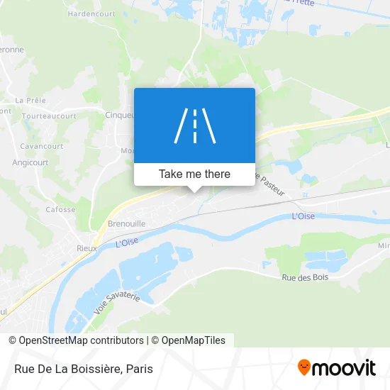 Rue De La Boissière map