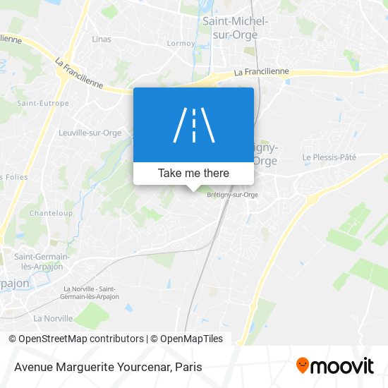 Avenue Marguerite Yourcenar map