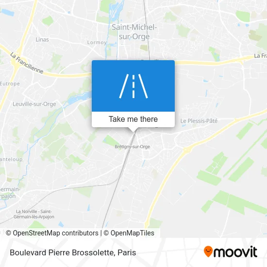 Boulevard Pierre Brossolette map
