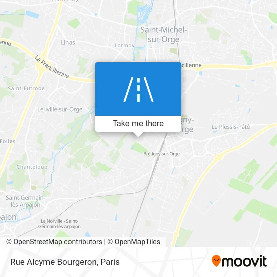 Rue Alcyme Bourgeron map