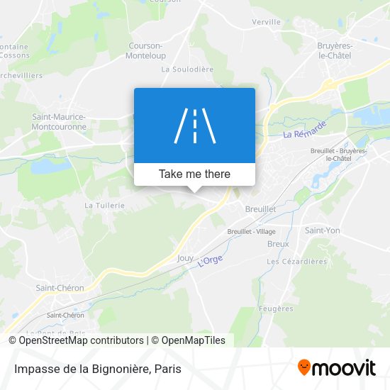 Impasse de la Bignonière map