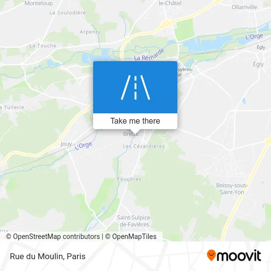 Rue du Moulin map
