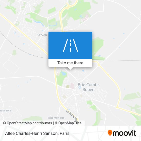 Allée Charles-Henri Sanson map